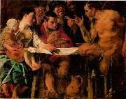 JORDAENS, Jacob St Charles Cares for the Plague Victims of Milan s China oil painting reproduction